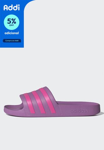 Playeras adidas Sportswear Adilette Aqua Violeta adidas Performance