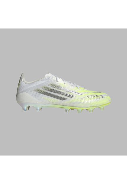 Guayos Adidas Mujer F50 SparkFusion Elite FG/MG - Blanco/Amarillo