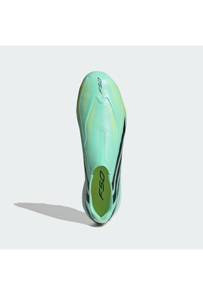 Guayos Verde Adidas F50 Hyperfast League Sin Cordones Terreno Firme Verde