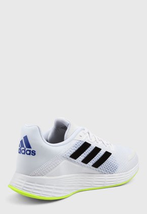 Tenis Running Blanco-Negro-Amarillo adidas Performance Duramo SL