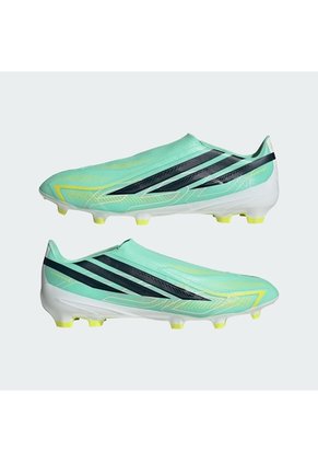 Guayos Verde Adidas F50 Hyperfast League Sin Cordones Terreno Firme Verde