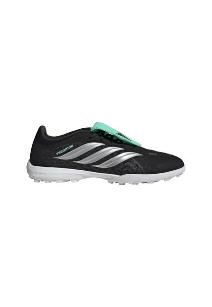 Guayos Negro Adidas Predator League Lengüeta Plegable Pasto Artificial Negro