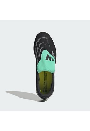 Guayos Negro Adidas Predator League Lengüeta Plegable Pasto Artificial Negro