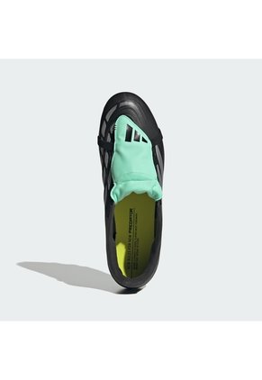 Guayos Negro Adidas Predator Club Lengüeta Plegable Terreno Firme/Multiterreno Negro