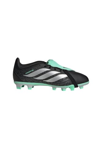 Guayos Blanco Adidas Predator Club Lengüeta Plegable Terreno Firme/Multiterreno Niños Negro adidas Performance