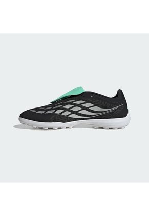 Guayos Negro Adidas Predator League Lengüeta Plegable Pasto Artificial Negro