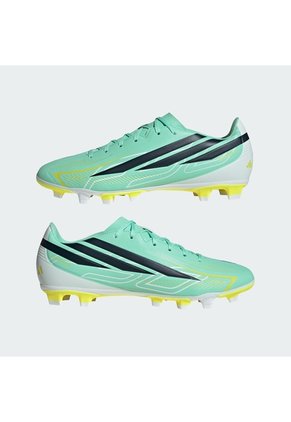 Guayos Negro Adidas F50 Hyperfast Club Terreno Firme/Multiterreno Verde
