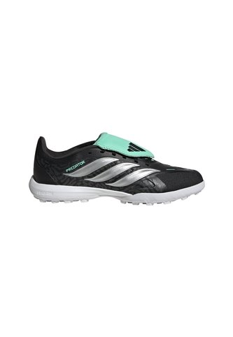 Guayos Negro Adidas Predator League Lengüeta Plegable Pasto Artificial Niños Negro adidas Performance