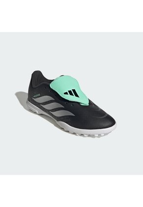 Guayos Negro Adidas Predator Club Lengüeta Plegable Pasto Artificial Niños Negro