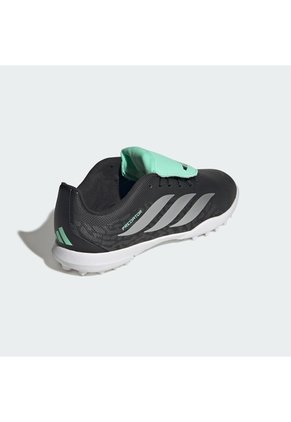 Guayos Negro Adidas Predator Club Lengüeta Plegable Pasto Artificial Niños Negro
