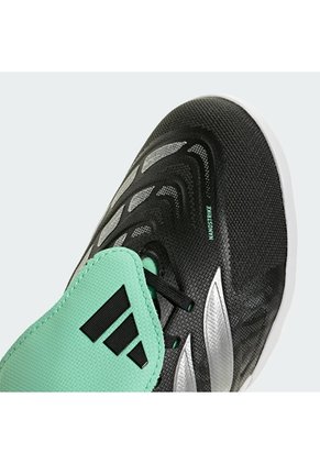 Guayos Negro Adidas Predator League Lengüeta Plegable Pasto Artificial Niños Negro