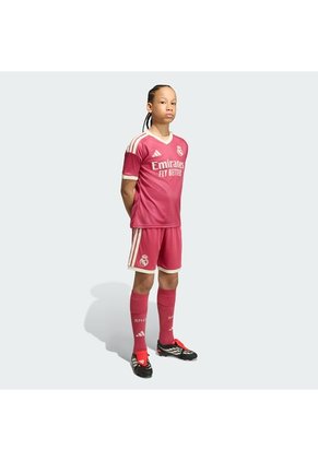 Camiseta Rosado Adidas Tercera Real Madrid 26/27 Niños Rosa