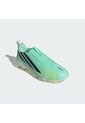 Guayos Blanco Adidas F50 Hyperfast League Sin Cordones Terreno Firme Niños Verde de adidas Performance