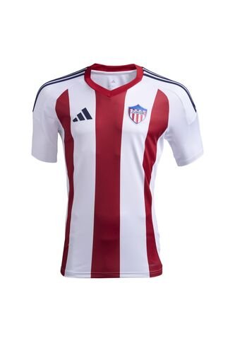 Adidas Performance Camiseta Adidas Hombre Local Junior De Barranquilla 2025 - Blanco - Rojo Camiseta adidas Performance