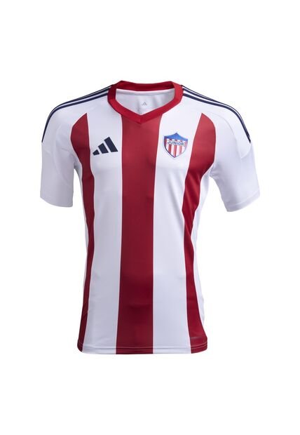 Adidas Performance Camiseta Adidas Hombre Local Junior De Barranquilla 2025 - Blanco - Rojo Camiseta