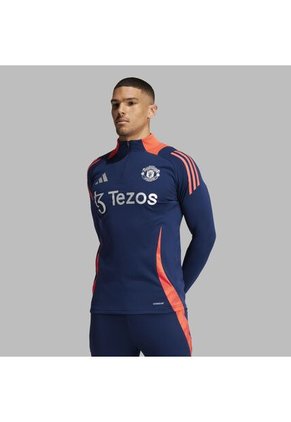 Buzo Adidas Hombre Training Manchester United Tiro 24 - Azul
