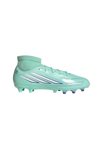 Guayos Verde Adidas F50 Sparkfusion Club Caña Media Terreno Firme/Terreno Artificial Mujer Verde adidas Performance