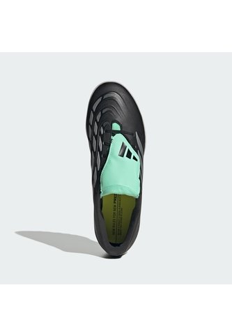 Guayos Negro Adidas Predator Club Lengüeta Plegable Pasto Artificial Negro adidas Performance