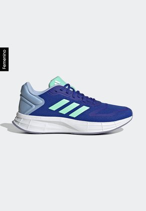 Tenis Running Azul-Blanco-Verde Menta adidas Performance Duramo 10