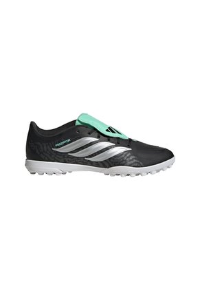 Guayos Negro Adidas Predator Club Lengüeta Plegable Pasto Artificial Negro