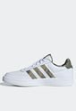 Tenis Lifestyle Blanco-Verde Oliva adidas Performance Breaknet 2.0 de adidas Performance