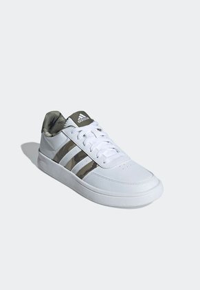 Tenis Lifestyle Blanco-Verde Oliva adidas Performance Breaknet 2.0