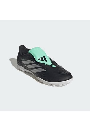 Guayos Negro Adidas Predator Club Lengüeta Plegable Pasto Artificial Negro
