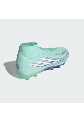 Guayos Verde Adidas F50 Sparkfusion League Caña Media Terreno Firme/Pasto Artificial Verde
