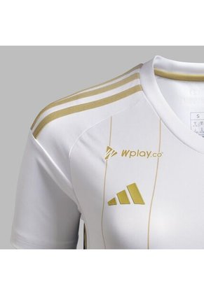 Camiseta Adidas Mujer Visitante Millonarios 2024 - Blanco