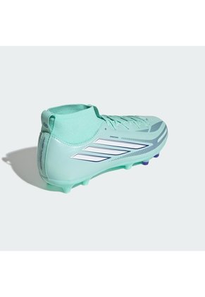 Guayos Rosado Adidas F50 Sparkfusion League Caña Media Terreno Firme/Terreno Artificial Niños Verde