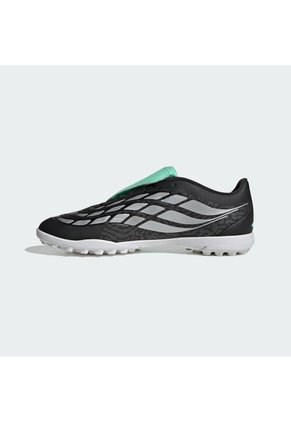 Guayos Negro Adidas Predator Club Lengüeta Plegable Pasto Artificial Negro