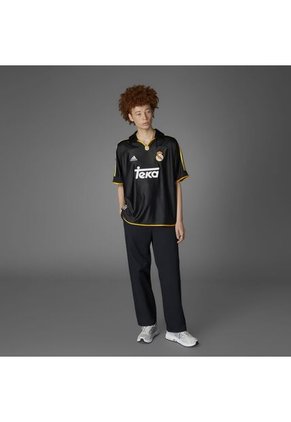 Adidas Performance Camiseta Adidas Hombre Visitante Real Madrid 99/00 -Negro-Amarillo Camiseta