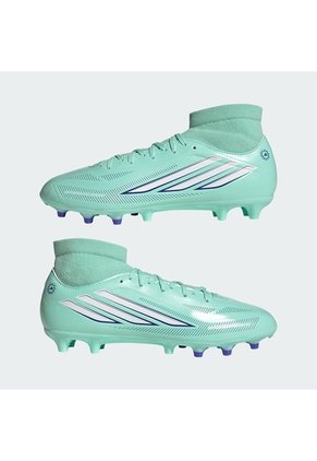 Guayos Verde Adidas F50 Sparkfusion Club Caña Media Terreno Firme/Terreno Artificial Mujer Verde