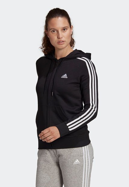 Buzo Negro-Blanco adidas Performance Essentials 3 Rayas - Compra Ahora |  Dafiti Colombia