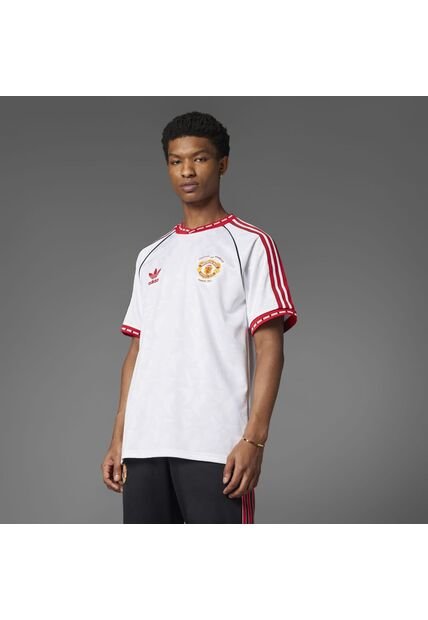 Adidas Performance Camiseta Adidas Hombre Visitante Manchester United 91  - Blanco Camiseta
