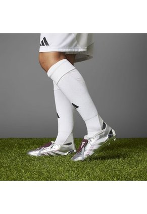 Adidas Performance Guayos Adidas Hombre Predator Elite JB Fold-Over Tongue Césped Natural Seco - Plateado Guayos