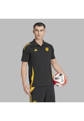 Camiseta Adidas Hombre Polo Jamaica 24/25 - Negro