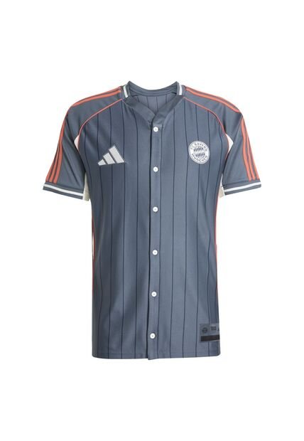 Adidas Performance Camiseta Adidas Hombre Del FC Bayern Conjunto De EE. UU. – Gris-Rojo Camiseta