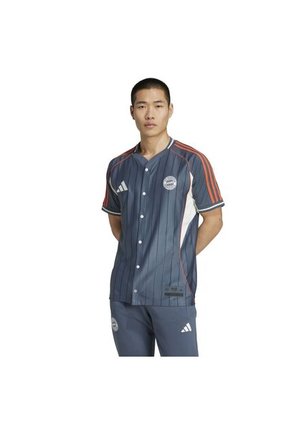 Adidas Performance Camiseta Adidas Hombre Del FC Bayern Conjunto De EE. UU. – Gris-Rojo Camiseta