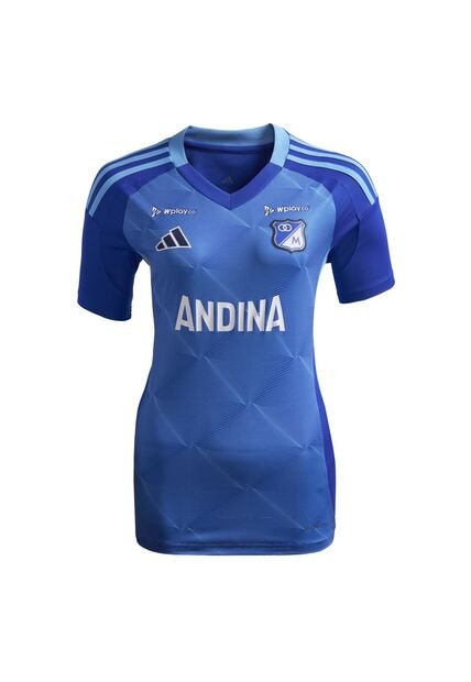 Adidas Performance Camiseta Adidas Mujer Local Millonarios FC 2025 - Azul Camiseta