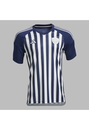 Camiseta Adidas Hombre Visitante Junior 2024 - Azul-Blanco
