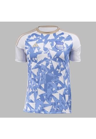 Camiseta Adidas Hombre Visitante Emelec 24 - Blanco-Azul adidas Performance