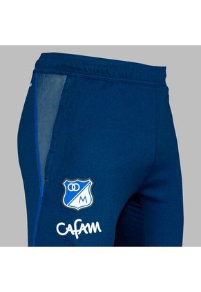 Pantaloneta Adidas Hombre Millonarios Entrenamiento - Azul