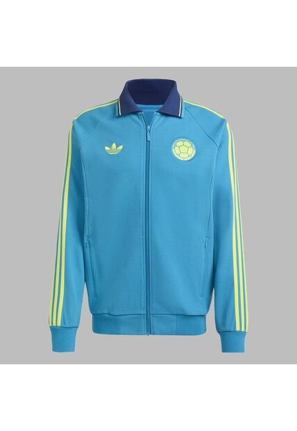 Chaqueta Adidas Hombre Anthem Visitante Selección Colombia - Azul