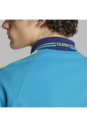 Chaqueta Adidas Hombre Anthem Visitante Selección Colombia - Azul