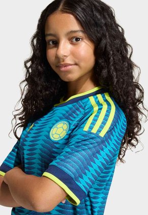 Camiseta adidas Originals Visitante Selección Colombia 26 Azul