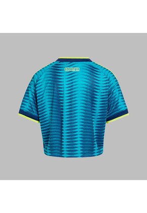 Camiseta Adidas Mujer Corta Visitante Selección Colombia 26 - Azul