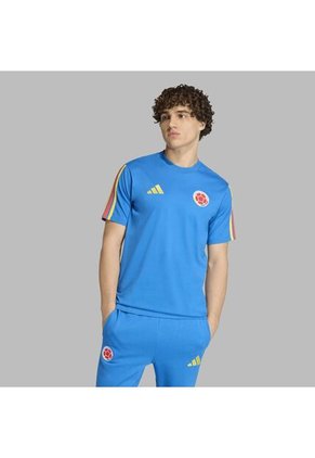 Camiseta Adidas Hombre Con ADN De Colombia - Azul
