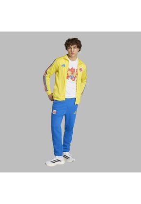 Chaqueta Adidas Hombre Deportiva Con ADN De Colombia - Amarillo
