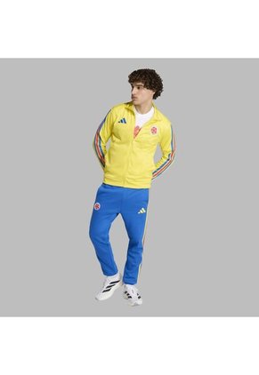 Chaqueta Adidas Hombre Deportiva Con ADN De Colombia - Amarillo